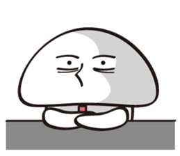 Mushroom salaryman Vol.2 English version sticker #3819755