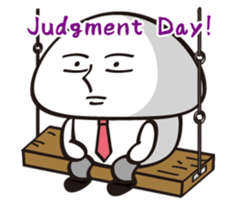 Mushroom salaryman Vol.2 English version sticker #3819757