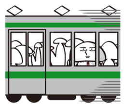 Mushroom salaryman Vol.2 English version sticker #3819760