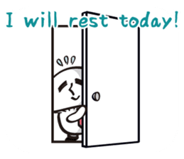 Mushroom salaryman Vol.2 English version sticker #3819761