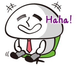 Mushroom salaryman Vol.2 English version sticker #3819763