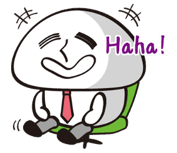 Mushroom salaryman Vol.2 English version sticker #3819763