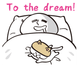 Mushroom salaryman Vol.2 English version sticker #3819766