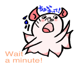 So cute ! JAPANESE PANCAKE DEVILFISH!! 3 sticker #3819974