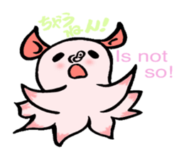 So cute ! JAPANESE PANCAKE DEVILFISH!! 3 sticker #3819975