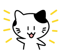 Mr. spotted cat sticker #3820130