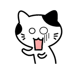 Mr. spotted cat sticker #3820158