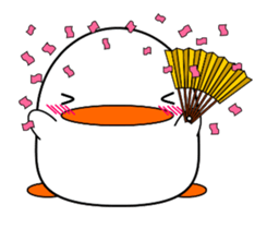 Cute bird sticker sticker #3820167