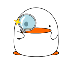 Cute bird sticker sticker #3820168