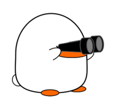 Cute bird sticker sticker #3820169