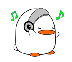 Cute bird sticker sticker #3820170