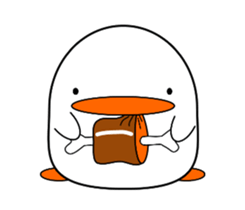 Cute bird sticker sticker #3820174