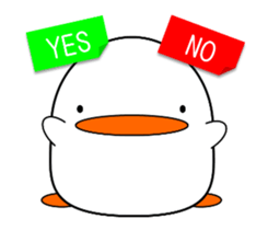 Cute bird sticker sticker #3820180