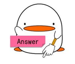 Cute bird sticker sticker #3820187