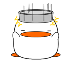 Cute bird sticker sticker #3820205