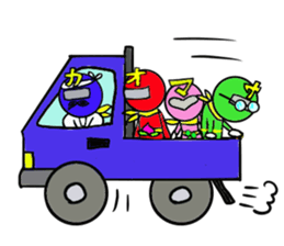 Japanese funny Ranger sticker #3820326