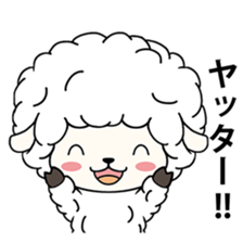 PUFFY-FLUFFY SHEEP sticker #3820733