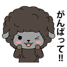 PUFFY-FLUFFY SHEEP sticker #3820734