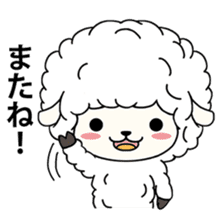 PUFFY-FLUFFY SHEEP sticker #3820739
