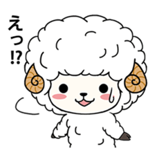 PUFFY-FLUFFY SHEEP sticker #3820742