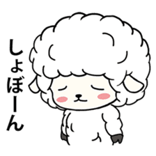 PUFFY-FLUFFY SHEEP sticker #3820743