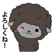 PUFFY-FLUFFY SHEEP sticker #3820747