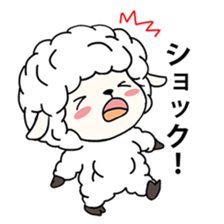 PUFFY-FLUFFY SHEEP sticker #3820748