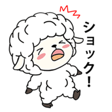 PUFFY-FLUFFY SHEEP sticker #3820748