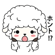 PUFFY-FLUFFY SHEEP sticker #3820749