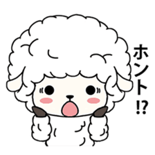 PUFFY-FLUFFY SHEEP sticker #3820749