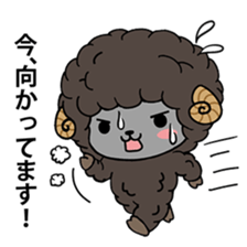 PUFFY-FLUFFY SHEEP sticker #3820753