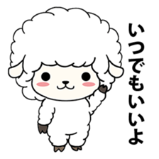 PUFFY-FLUFFY SHEEP sticker #3820757