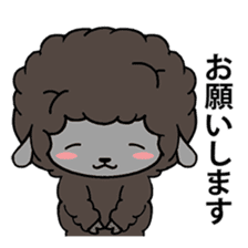 PUFFY-FLUFFY SHEEP sticker #3820758