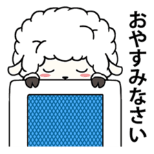 PUFFY-FLUFFY SHEEP sticker #3820761