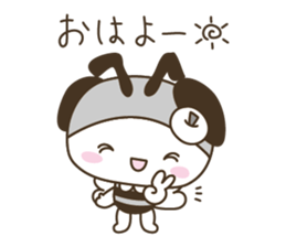 BuzzBuzzBuzz ! BEE & FRUiT ( white ) sticker #3820809