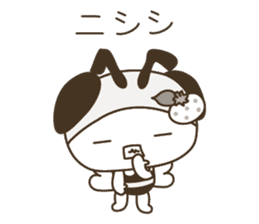 BuzzBuzzBuzz ! BEE & FRUiT ( white ) sticker #3820812