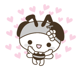 BuzzBuzzBuzz ! BEE & FRUiT ( white ) sticker #3820817