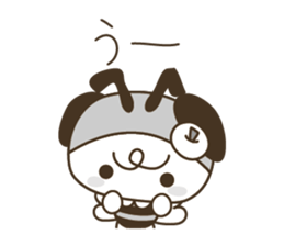 BuzzBuzzBuzz ! BEE & FRUiT ( white ) sticker #3820838