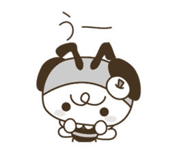 BuzzBuzzBuzz ! BEE & FRUiT ( white ) sticker #3820838