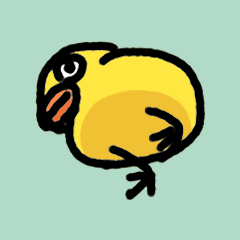 The Duck Of Thick Line