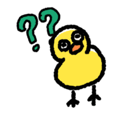 The Duck Of Thick Line sticker #3820893