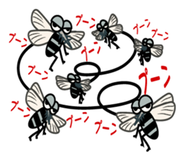 gloomy mosquito sticker #3821247