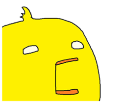 A sincere chick. sticker #3821328