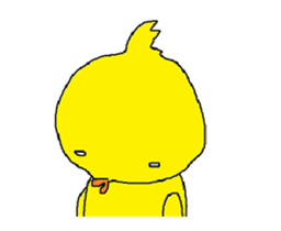 A sincere chick. sticker #3821330