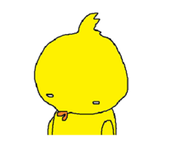 A sincere chick. sticker #3821330