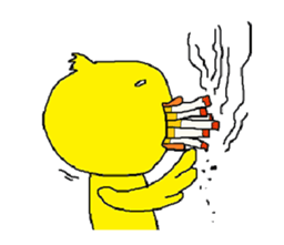 A sincere chick. sticker #3821337