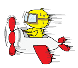 A sincere chick. sticker #3821348