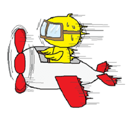 A sincere chick. sticker #3821348