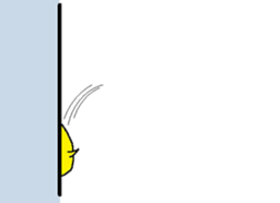 A sincere chick. sticker #3821354