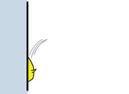 A sincere chick. sticker #3821354